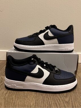 Nike Air Force 1 White Blue Black